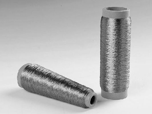 304/316L Stainless Steel Fiber Twist Thread with Radiation-Proof and 500 Degree Temperature Resistance