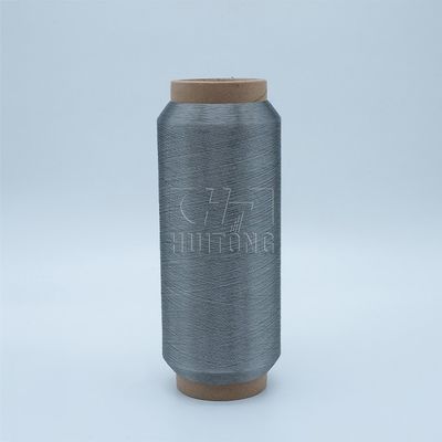 Filato composito di fibre metalliche ultrafine grigio con diametro da 1 a 100 um, ottimale conduttività elettrica e elevata elasticità