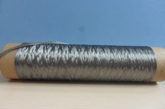 Fibra metallica conduttiva inossidabile del metallo 6um per i vestiti incinti