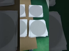 128 mm di diametro Feltro in fibra di titanio con placcaggio di platino da 2um su entrambi i lati